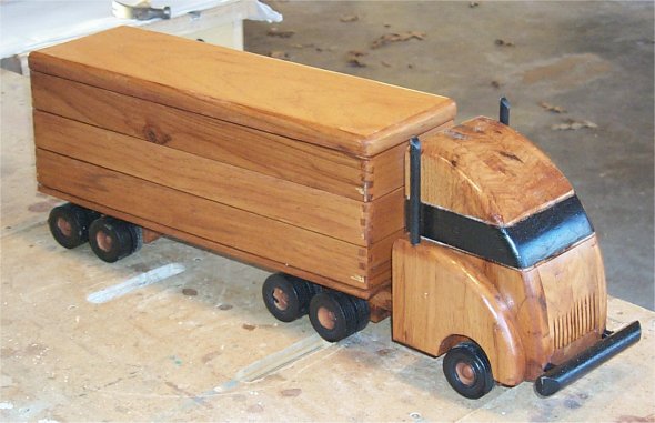 Wooden Toy Truck Plans